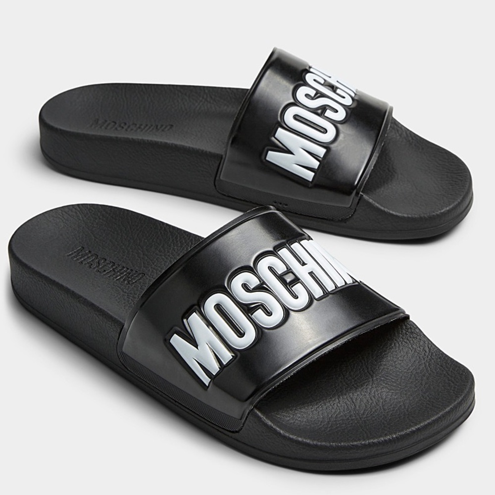 Moschino Slide Sandals